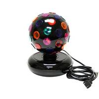 6" Black Rotating Disco Ball 6" Black Rotating Disco Ball